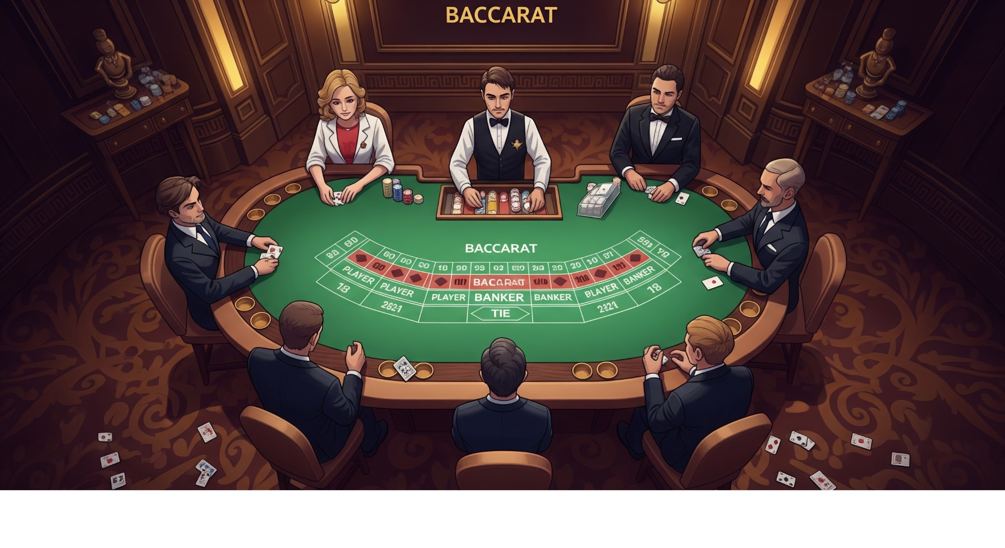Baccarat pelin säännöt selitettynä – live baccarat online vaihe vaiheelta