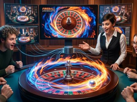 Fireball roulette: Opas nettikasinoiden kuumimpaan live-rulettiin ja sen kertoimiin