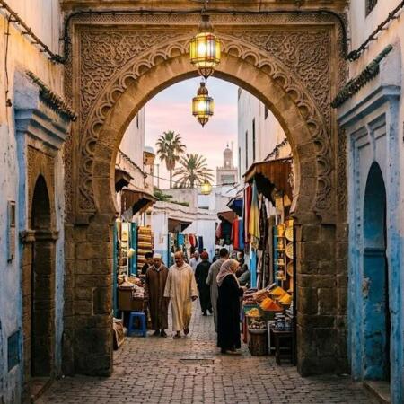 Casablanca elokuva -klassikon tarina, Casablancan nainen ja Marokko Casablanca