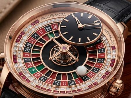 Roulette watch: Esittelyssä Jacob and Co Roulette Watch ja kellomaailman upeimmat kasinokellot