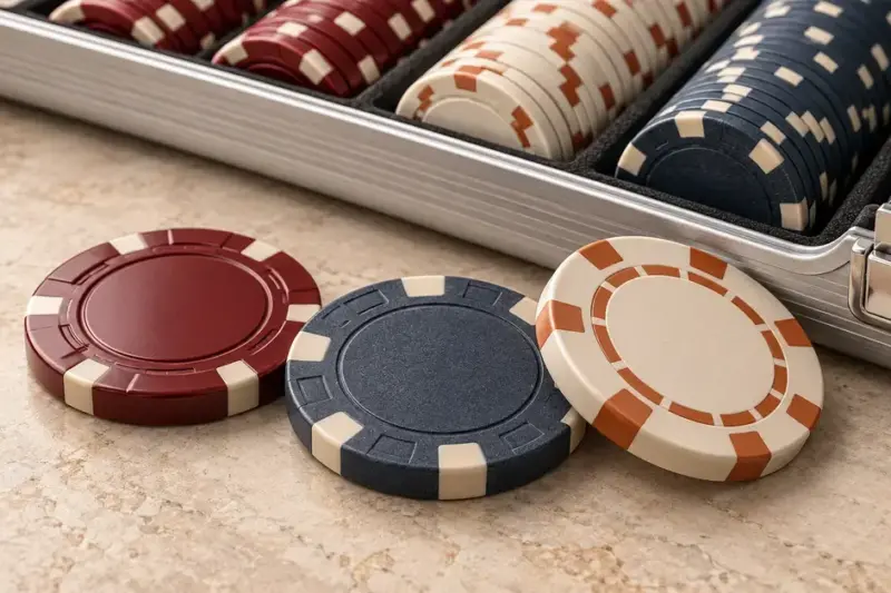 Poker chips – opas pokerimerkkien materiaaleihin, painoihin ja valintaan